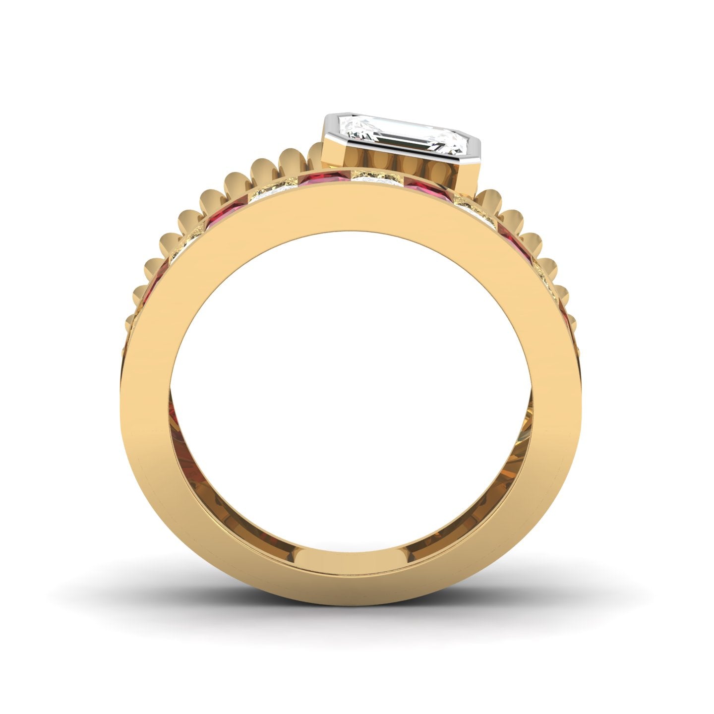 The Contrast Crown Ring