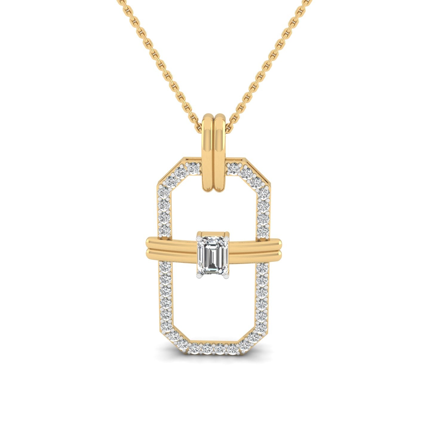 "Regent" Diamond Pendant