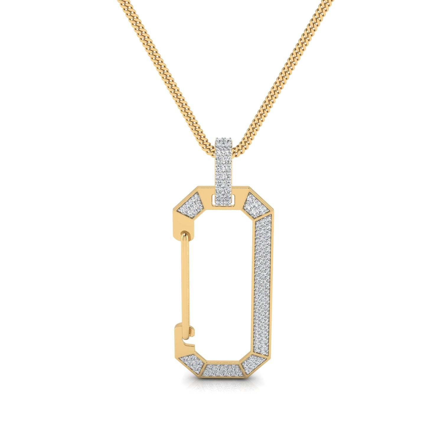 The Facet Carabiner Pendant