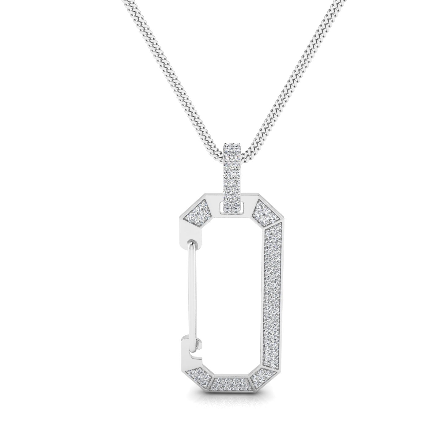 The Facet Carabiner Pendant