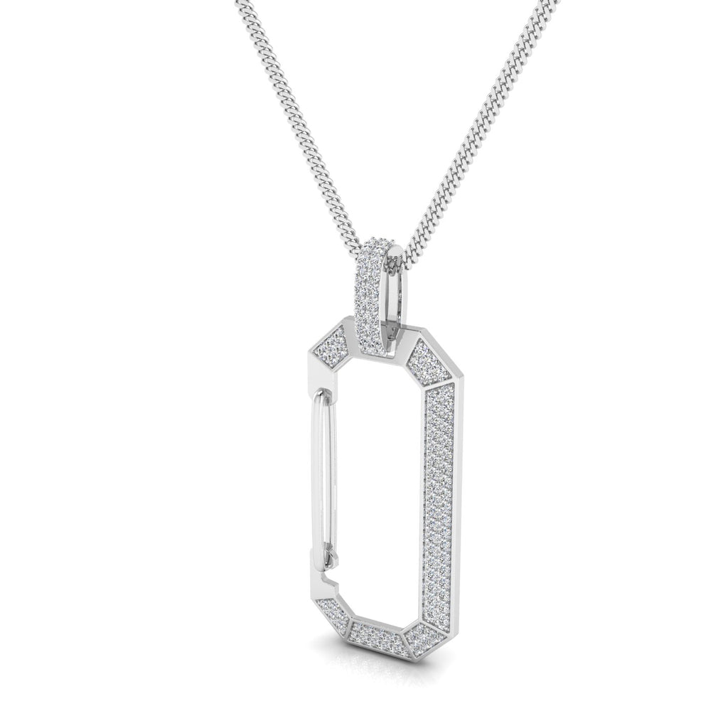 The Facet Carabiner Pendant