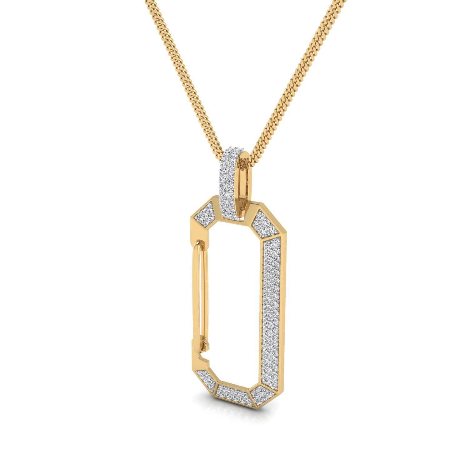 The Facet Carabiner Pendant