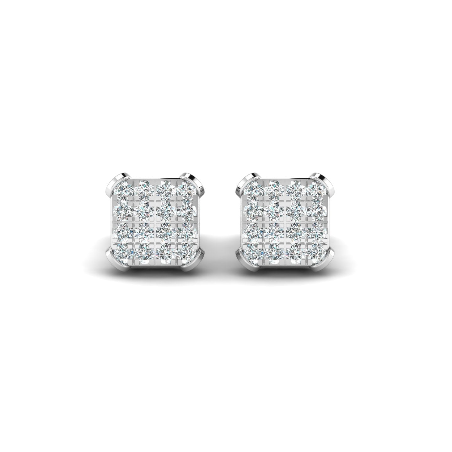 Bling Square Studs