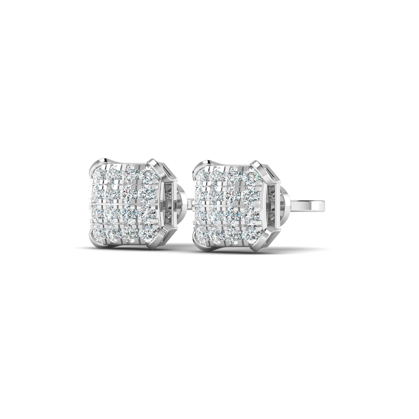 Bling Square Studs