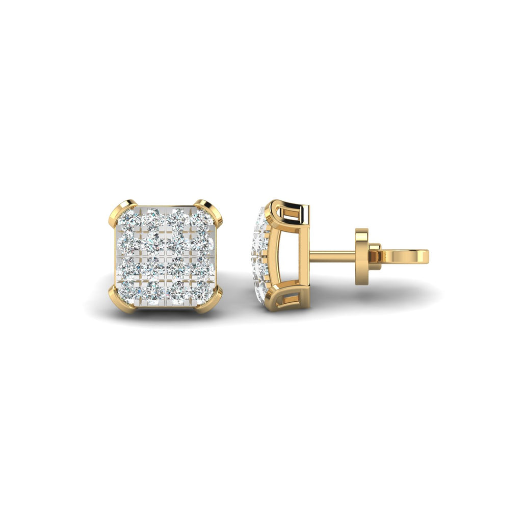 Bling Square Studs