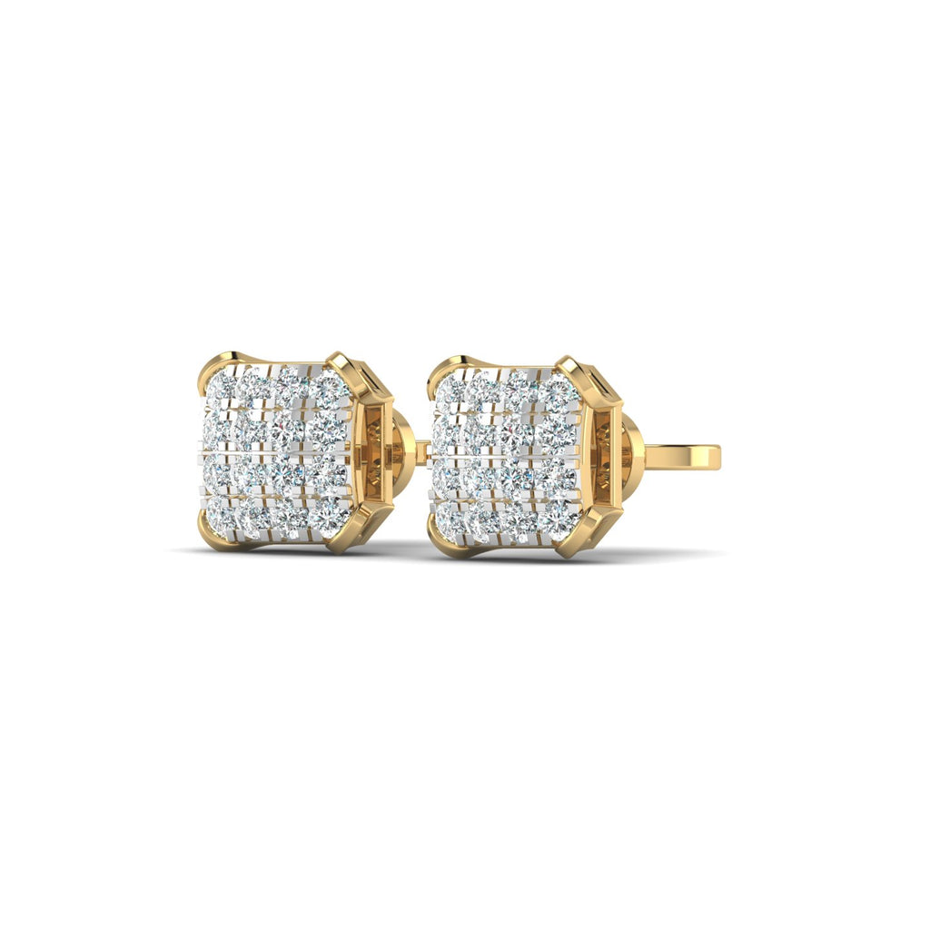 Bling Square Studs