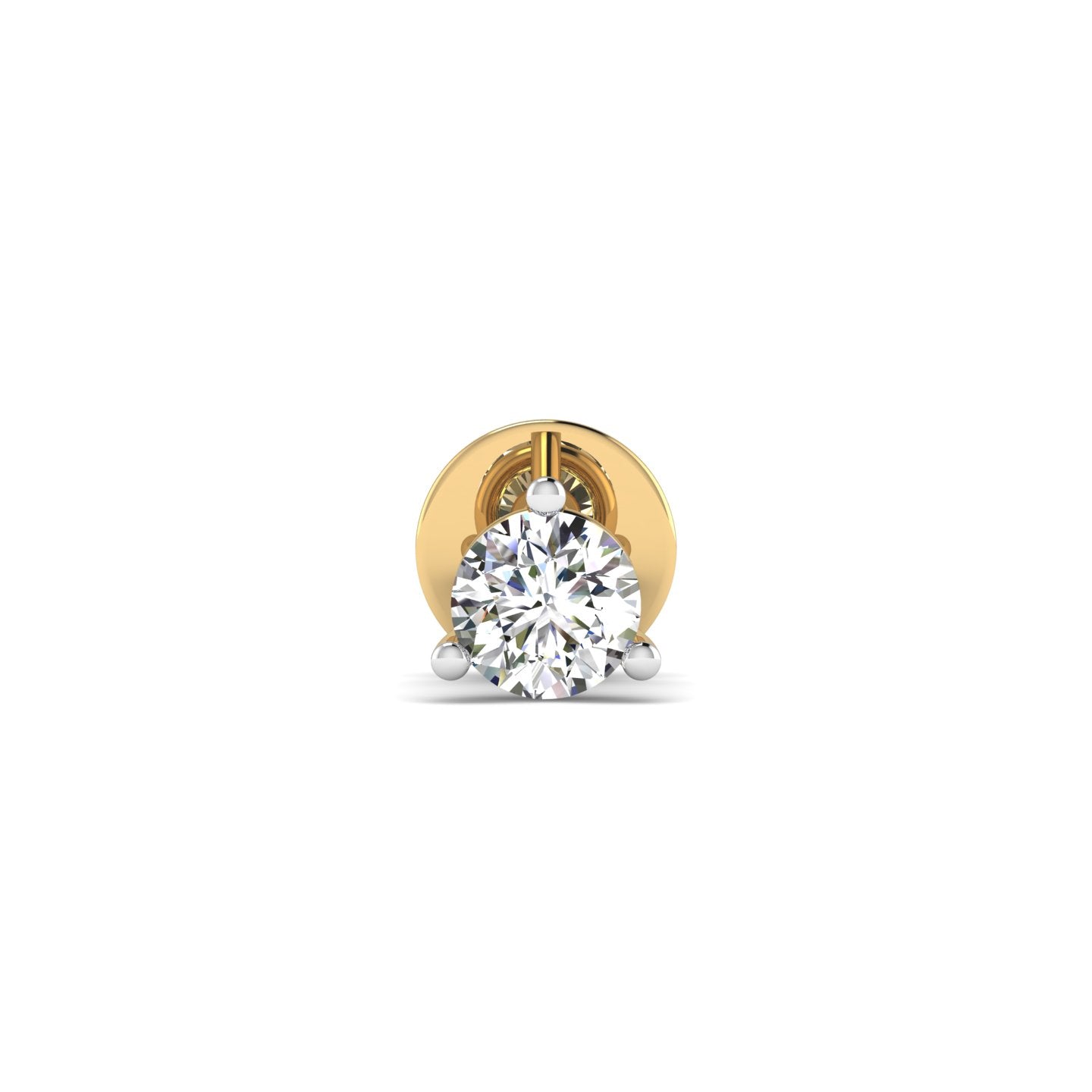 0.51 Carat Dazzling Solitaire Stud