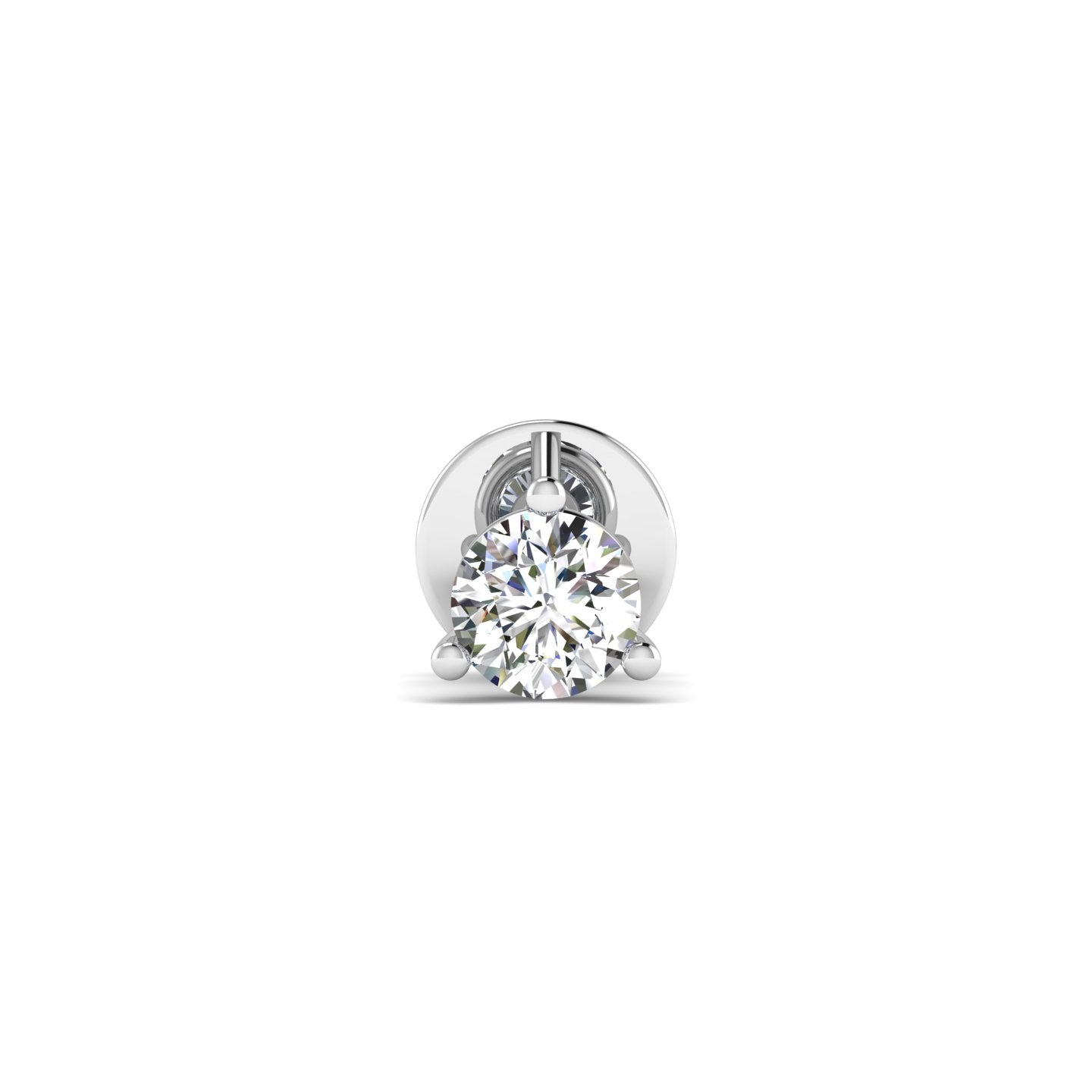 0.51 Carat Dazzling Solitaire Stud