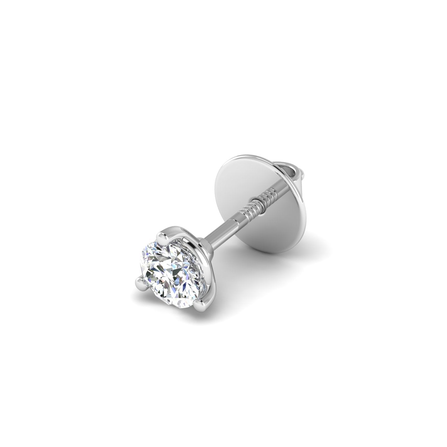 0.51 Carat Dazzling Solitaire Stud