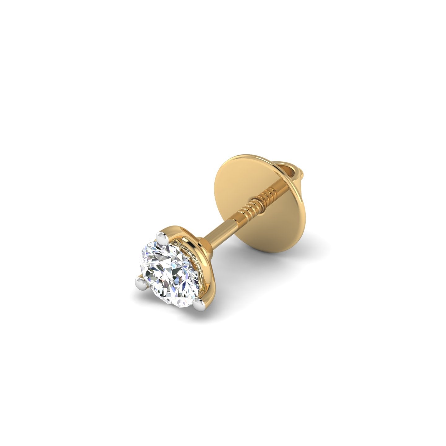 0.51 Carat Dazzling Solitaire Stud