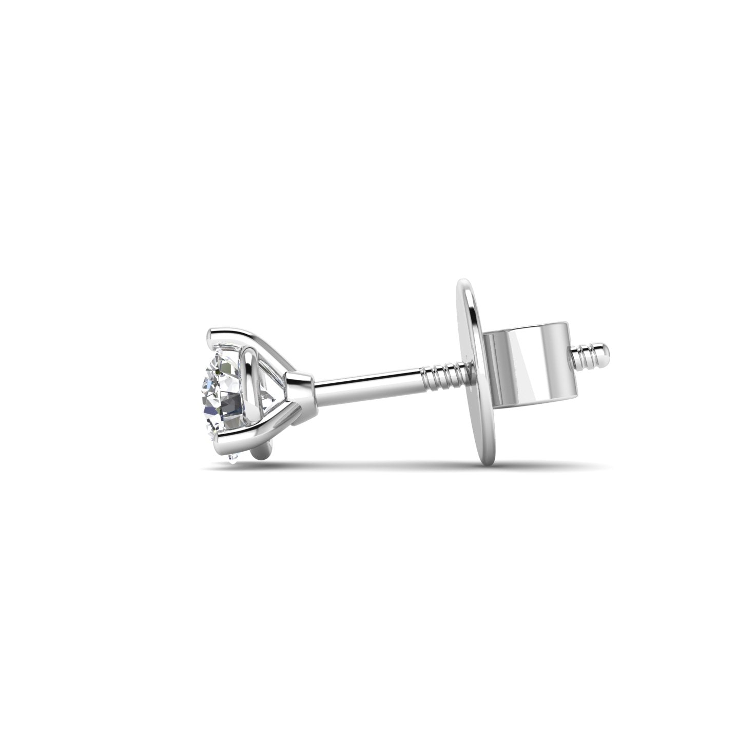0.51 Carat Dazzling Solitaire Stud