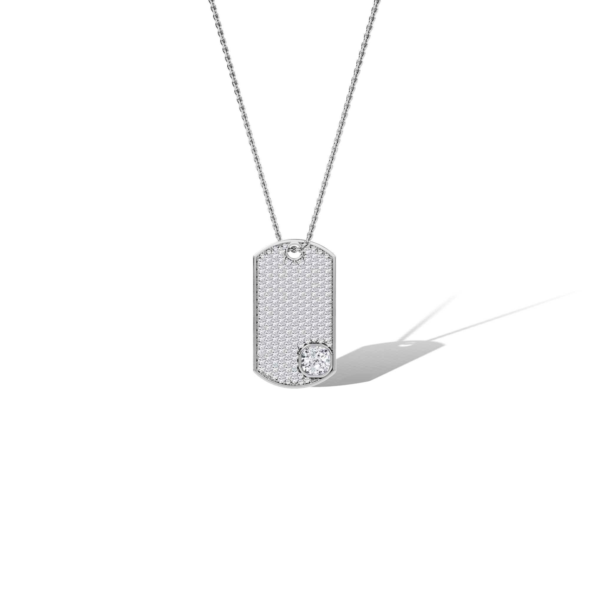 Accented Tag Pendant