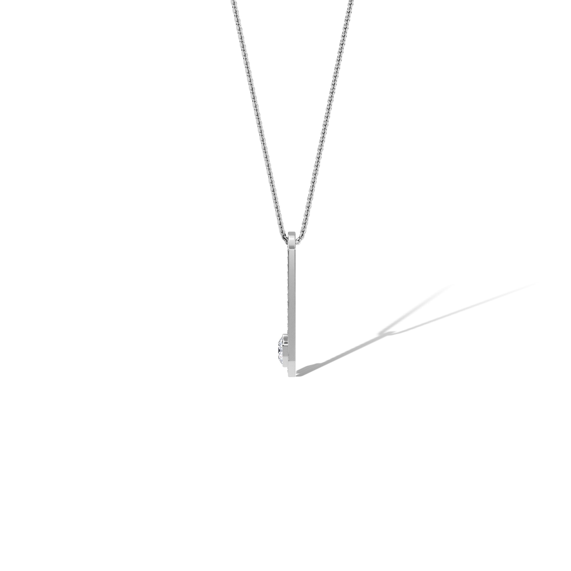 Accented Tag Pendant