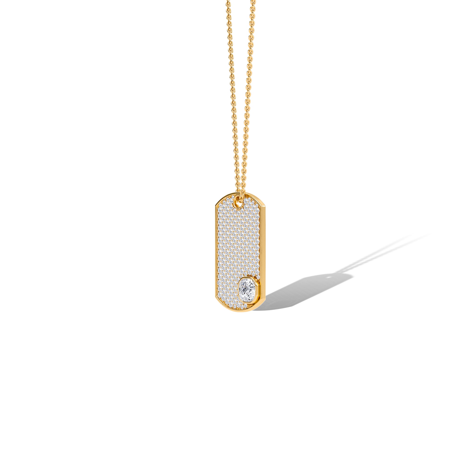 Accented Tag Pendant