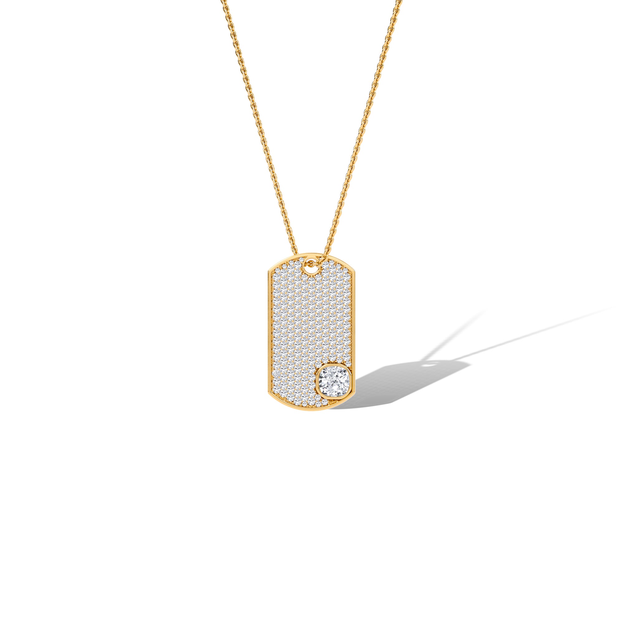 Accented Tag Pendant