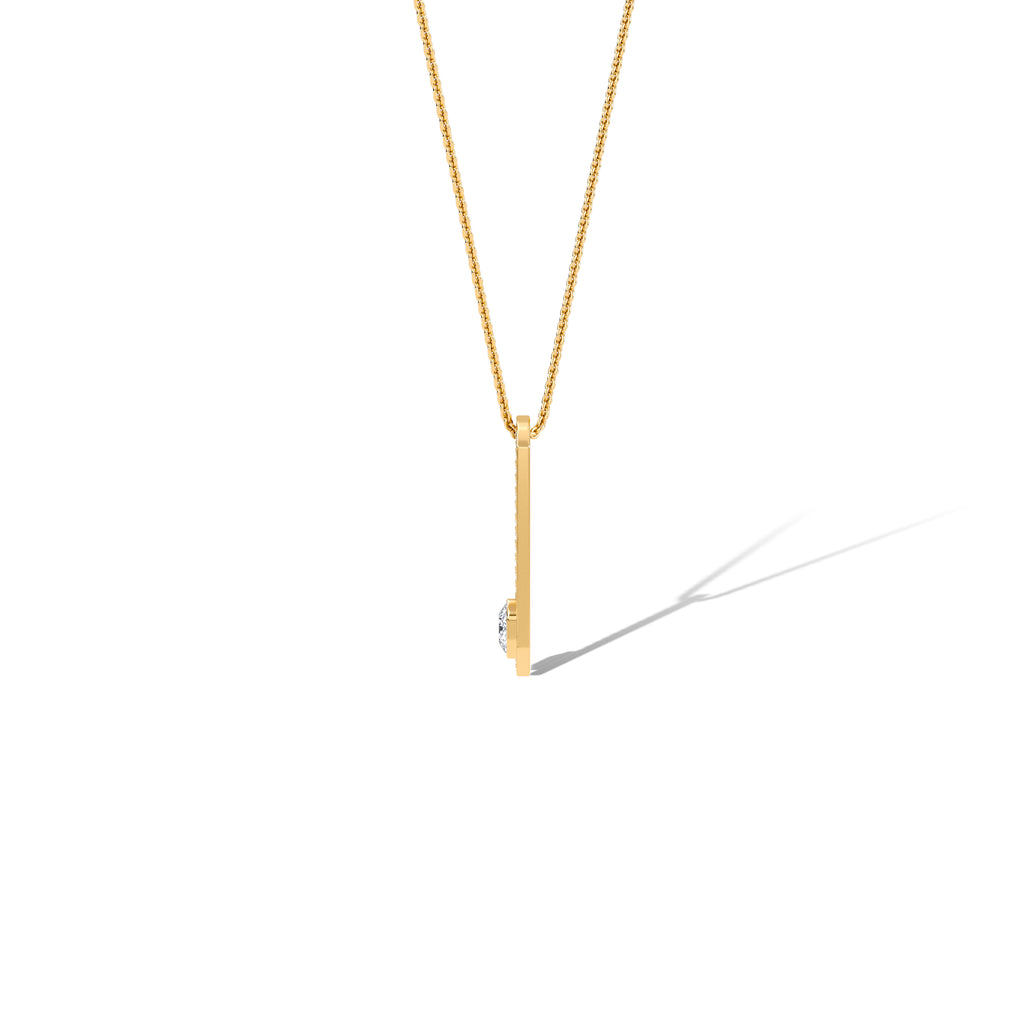 Accented Tag Pendant