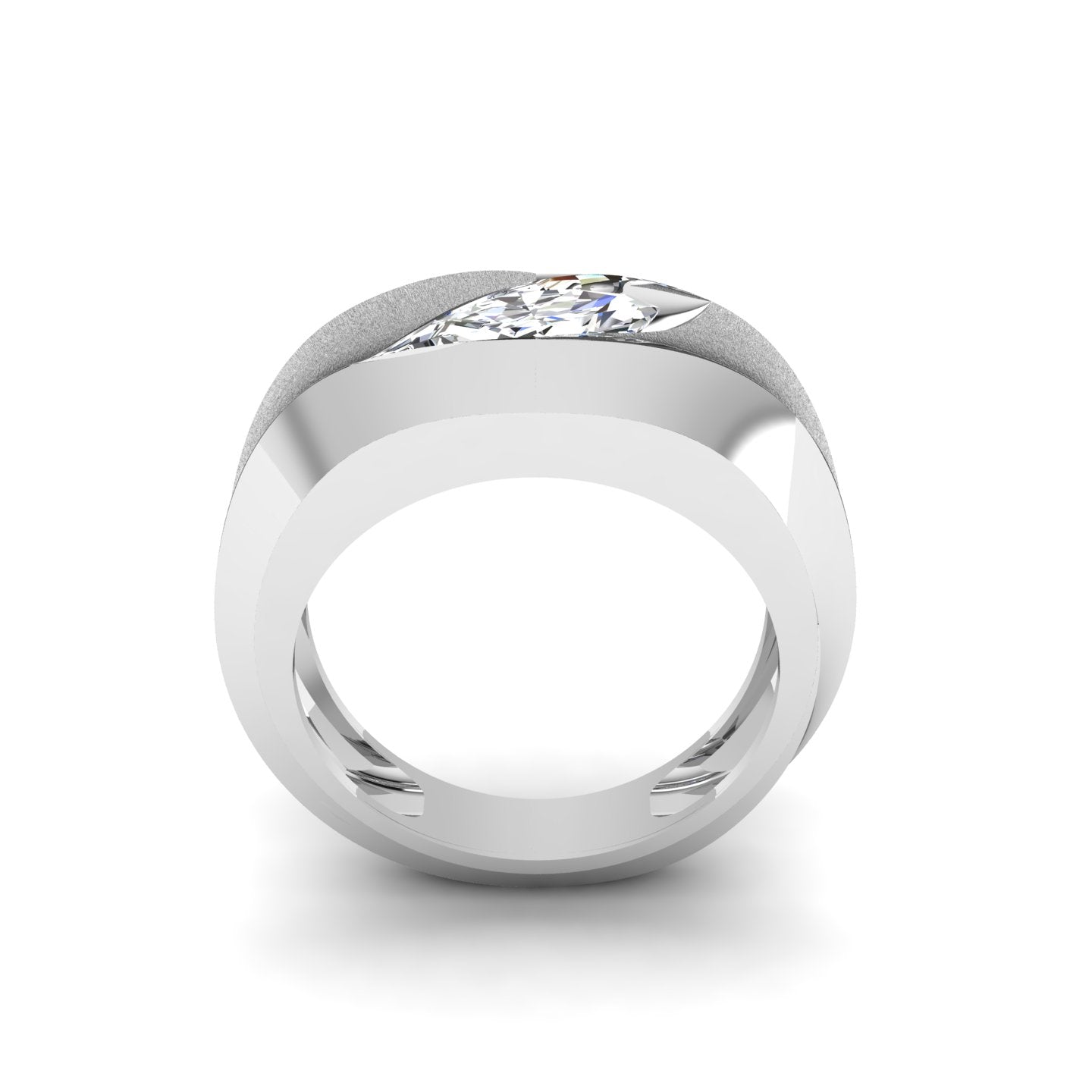 Marquise Signet Ring