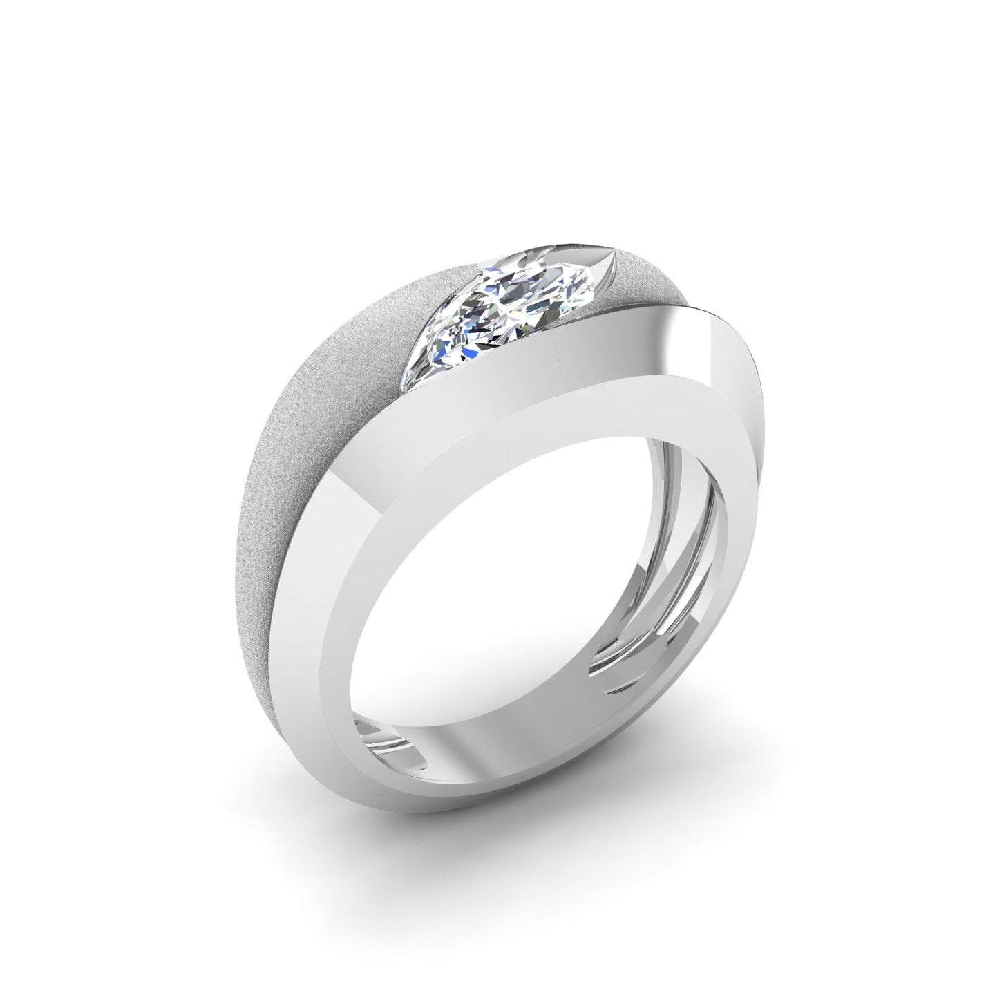 Marquise Signet Ring