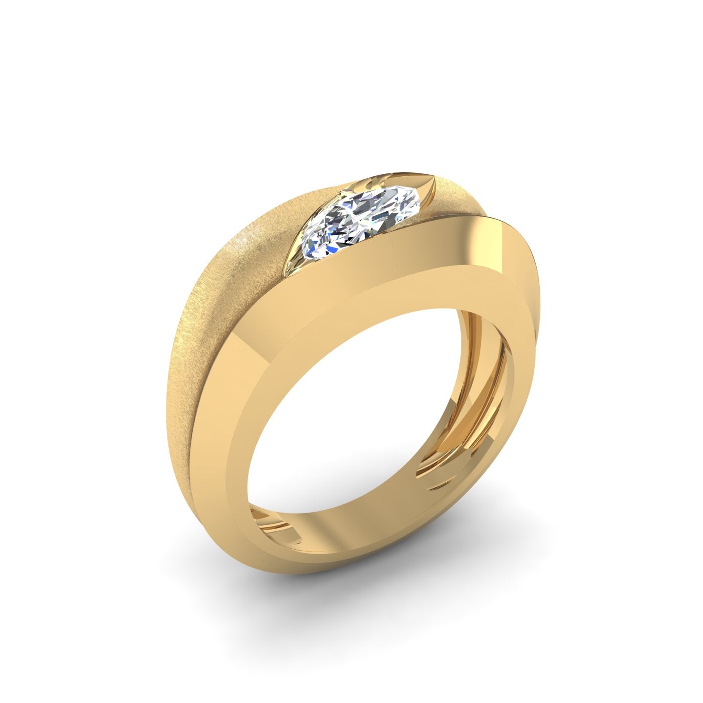 Marquise Signet Ring