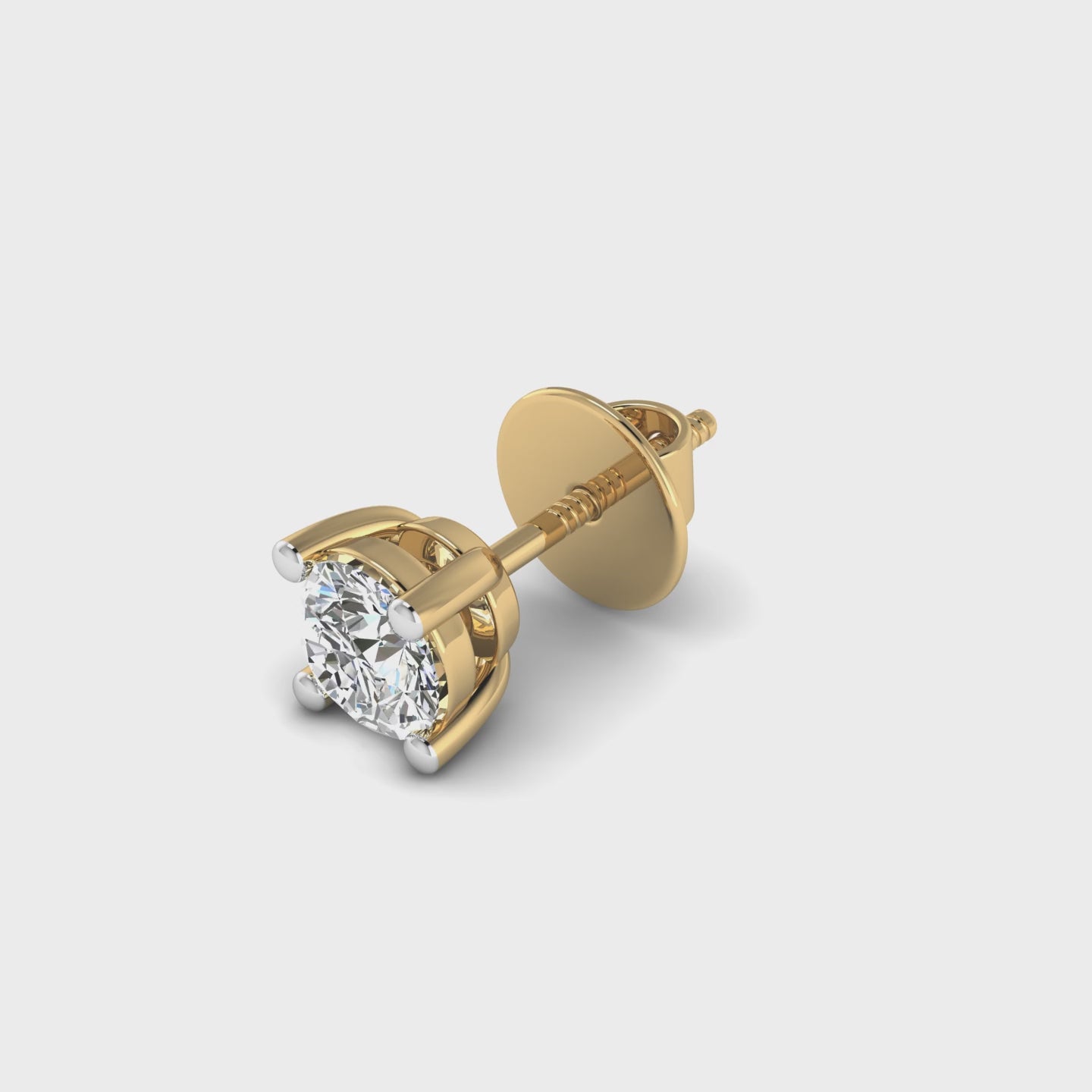 2 Carat The Solitaire Spark Stud