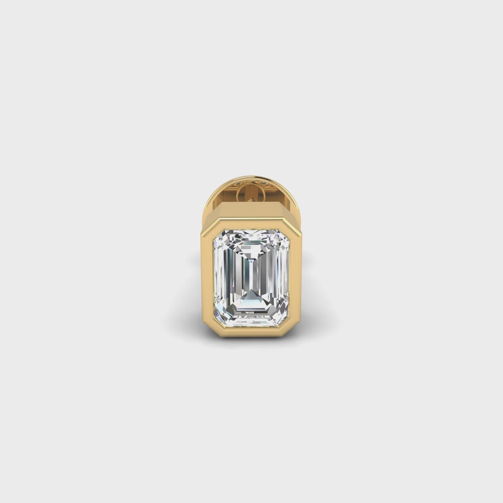Luxe Emerald Stud