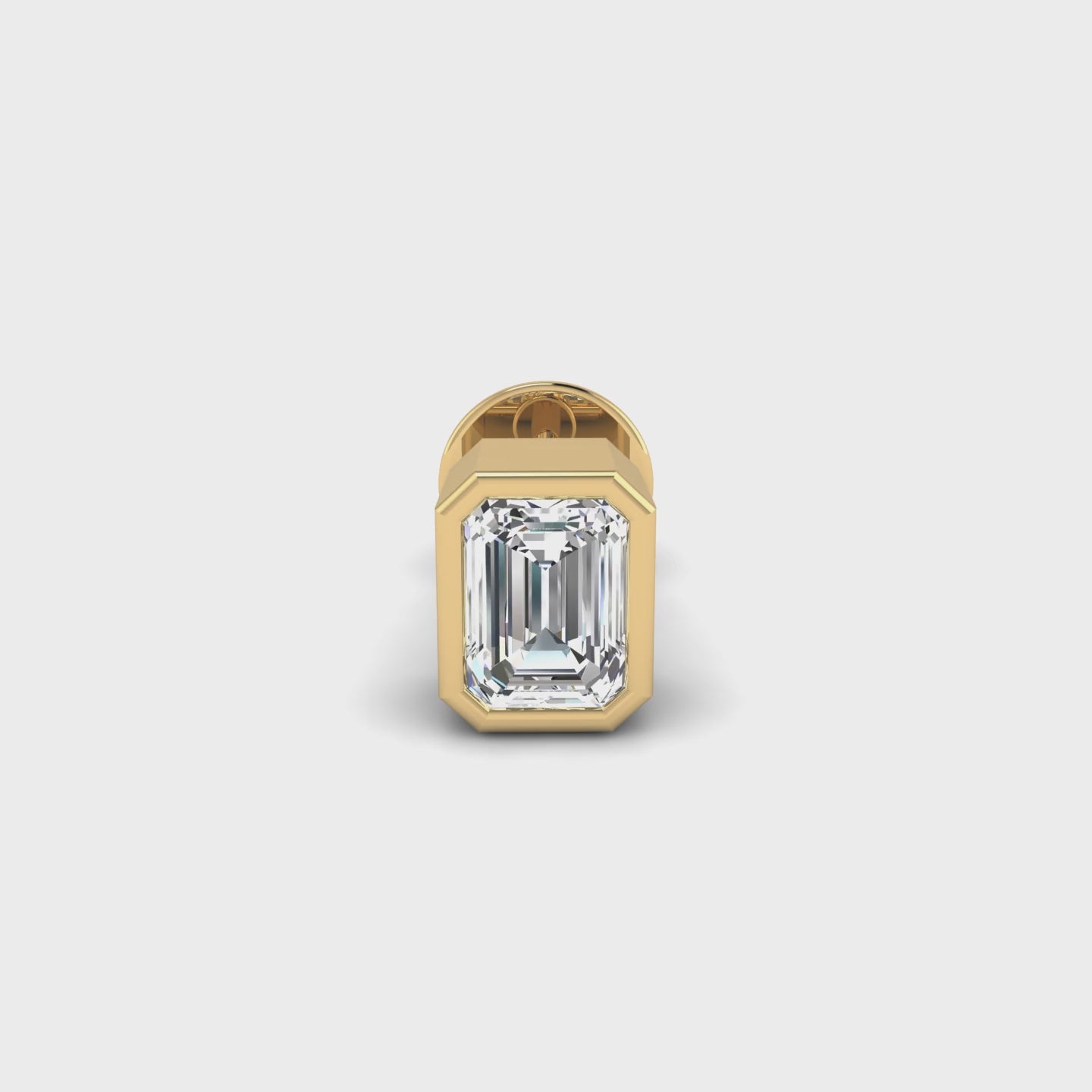 Luxe Emerald Stud
