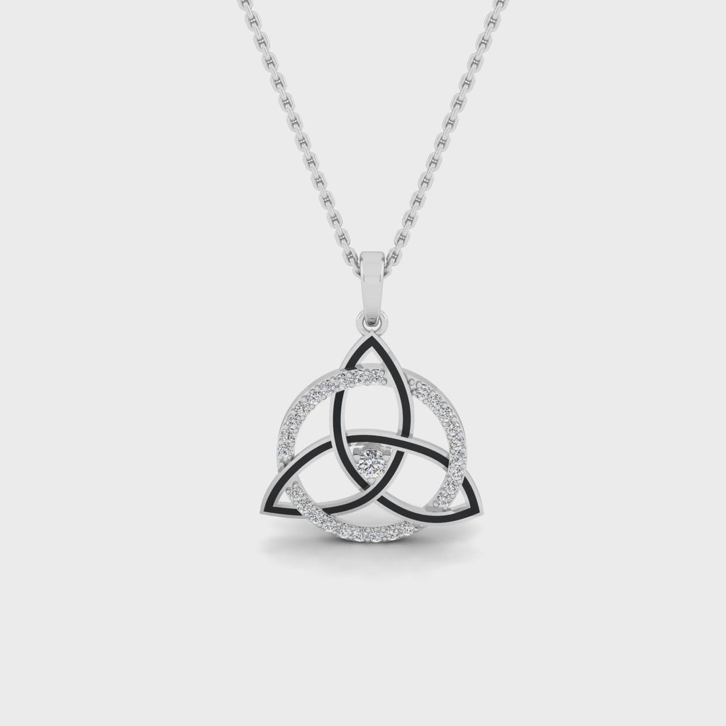 Triquetra Path Pendant