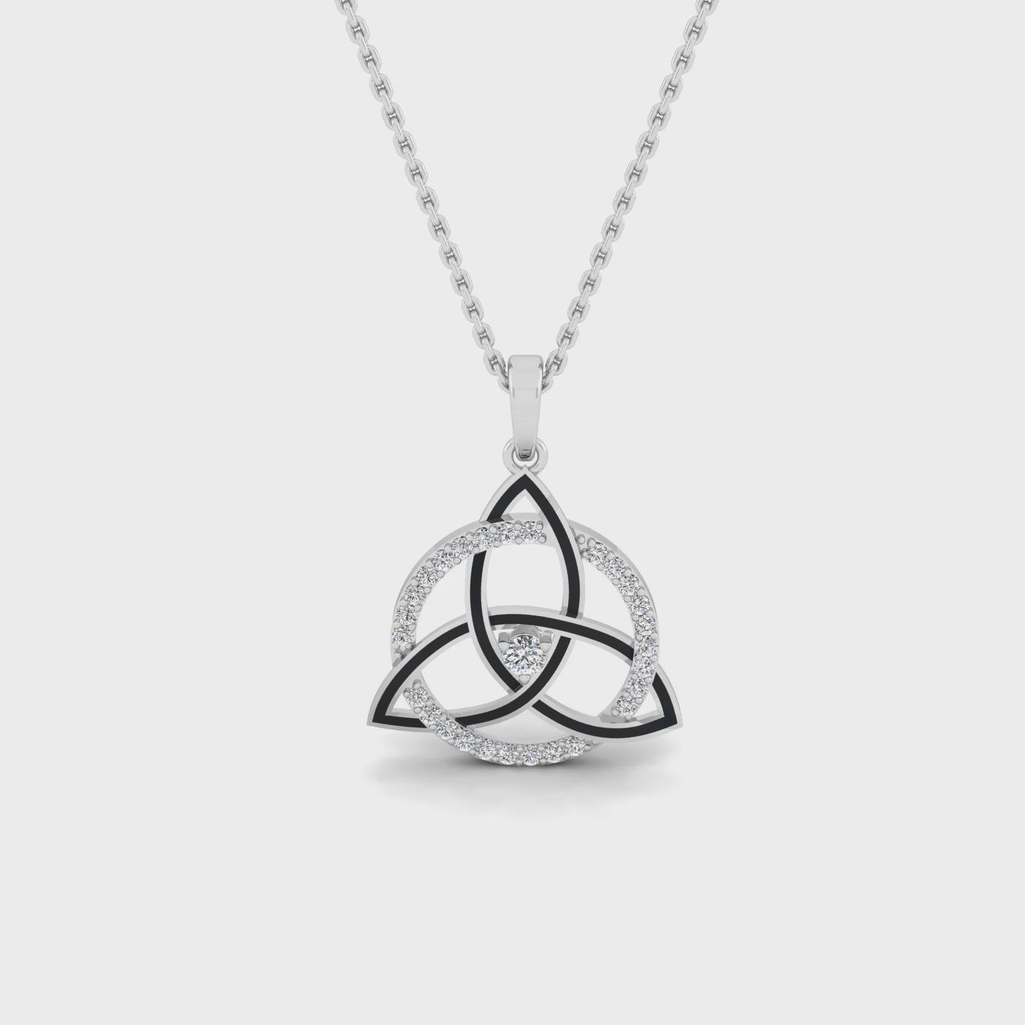Triquetra Path Pendant