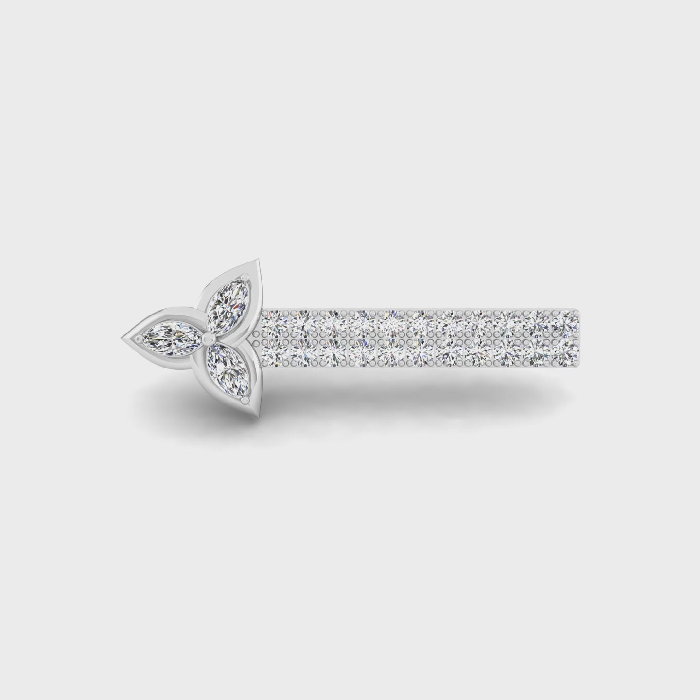 The Trefoil Bar Brooch