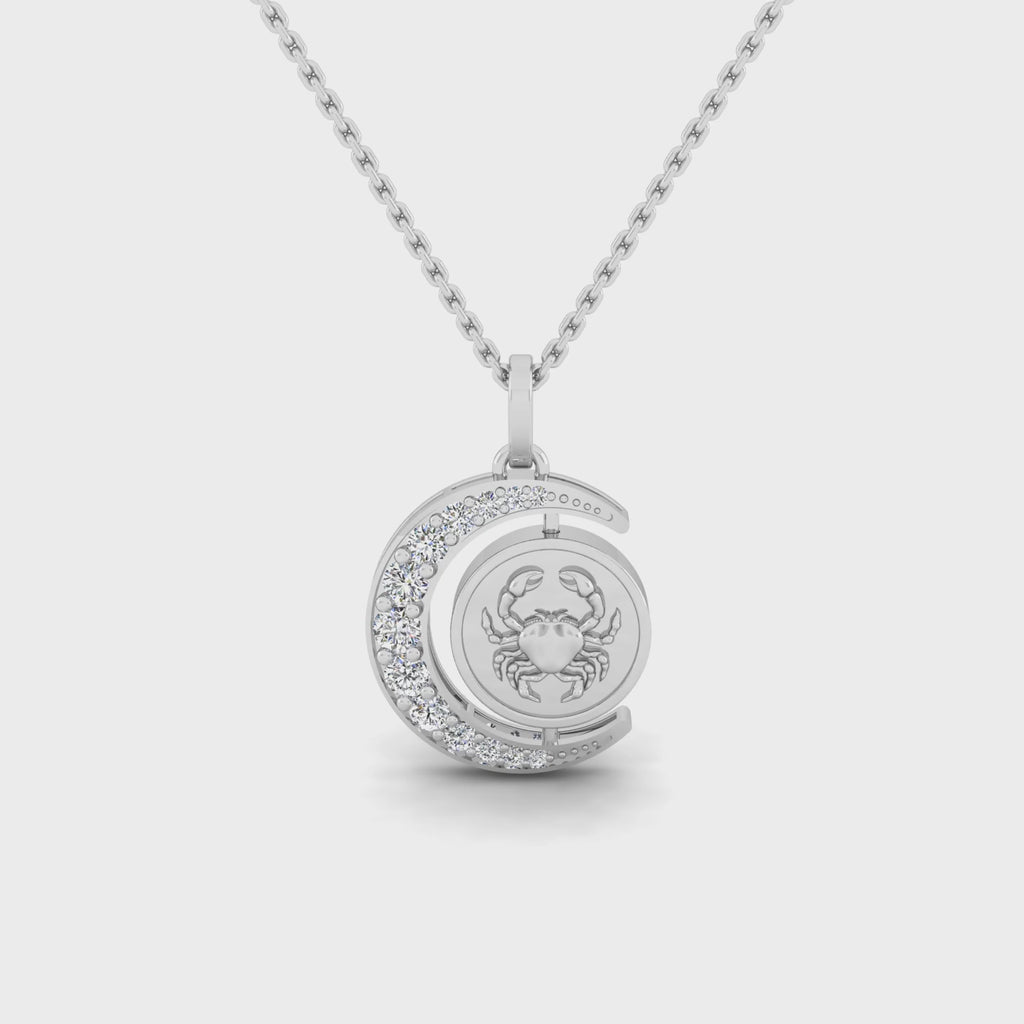 Cancerian Reversible Pendant