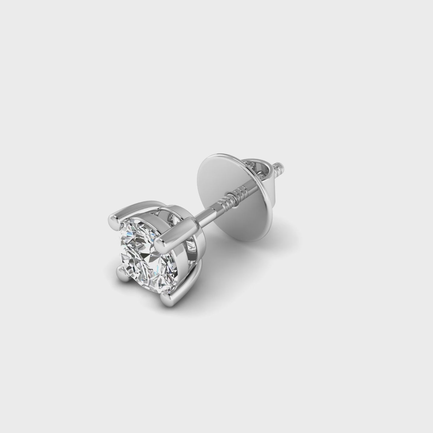2 Carat The Solitaire Spark Stud