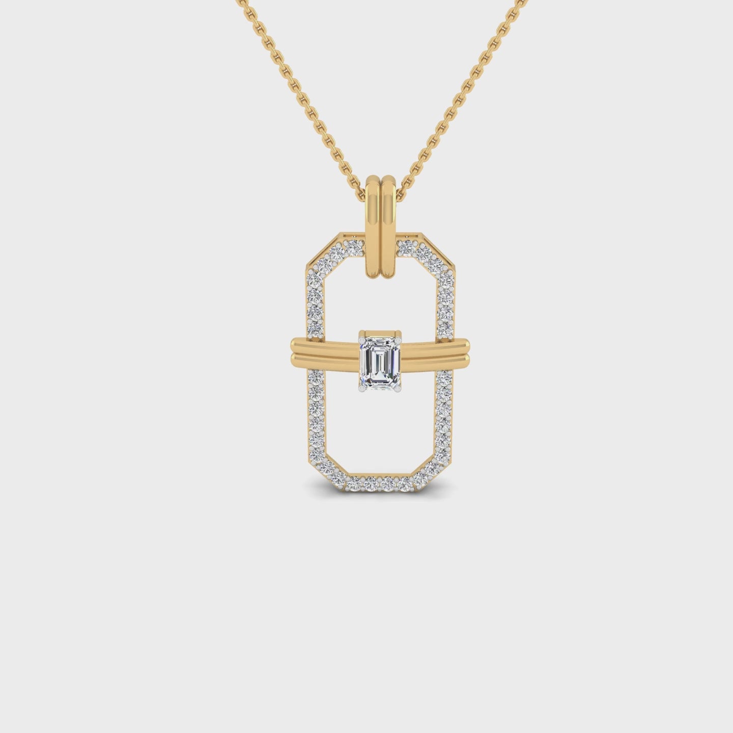 "Regent" Diamond Pendant