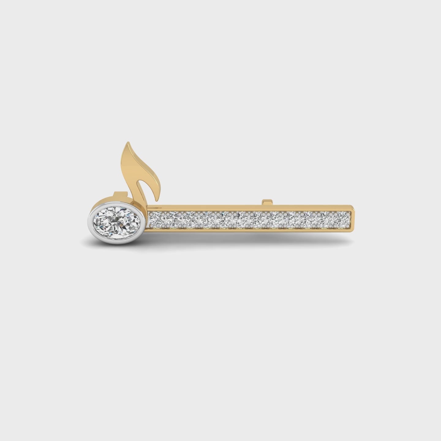 Harmonic Accent Brooch