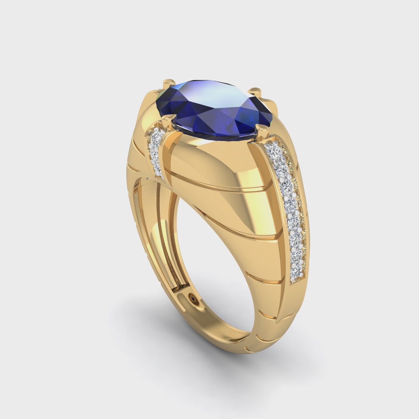 Royal Cerulean Ring