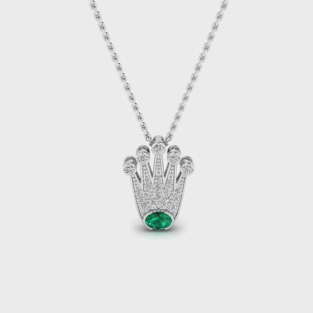 Sovereign Crown Pendant