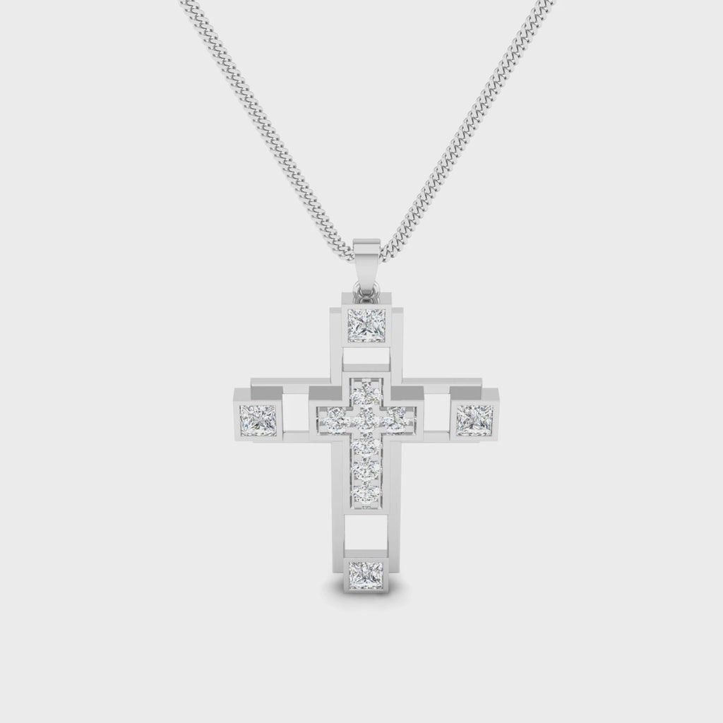 Ascend Cross Pendant