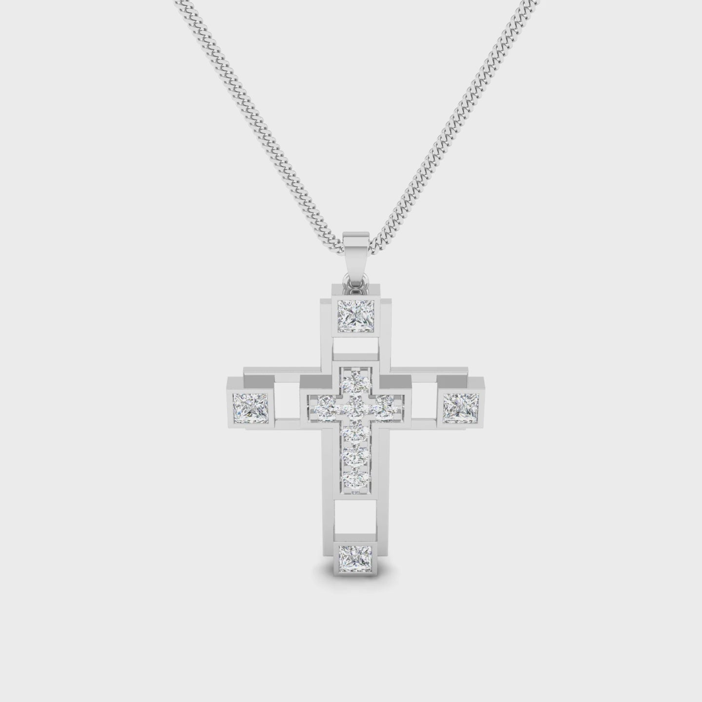 Ascend Cross Pendant