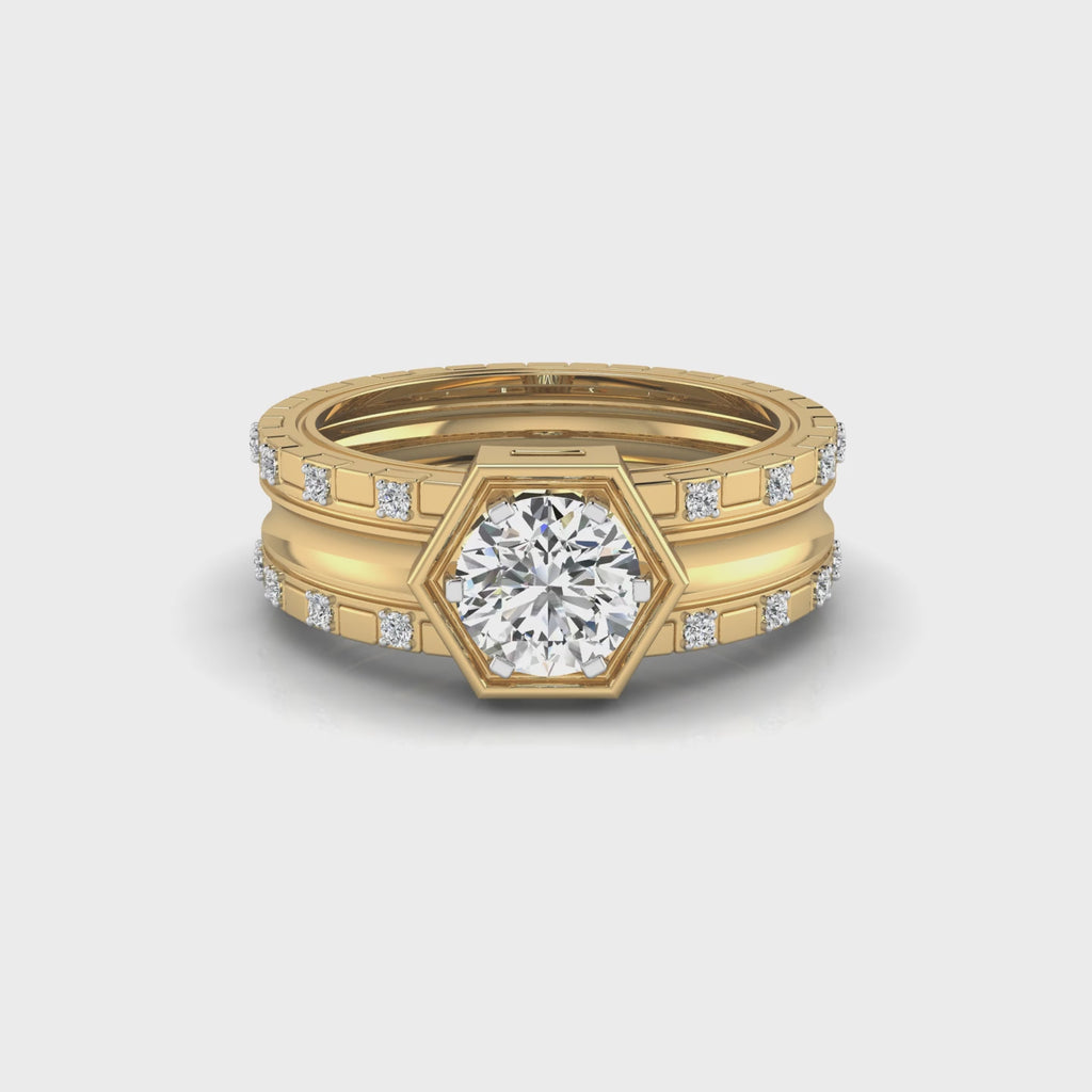 Modern Monarch Ring