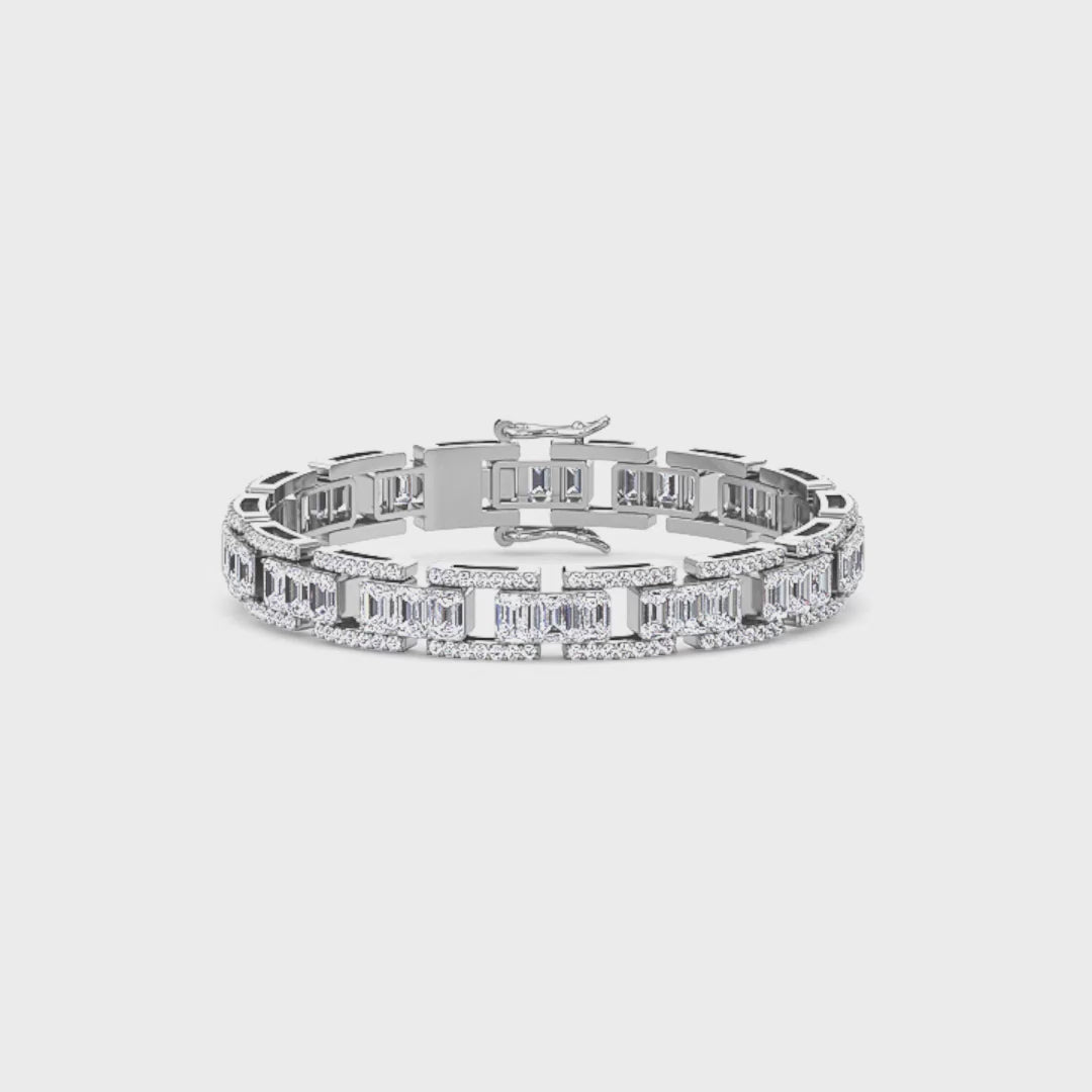 The Diamond Interlink Bracelet