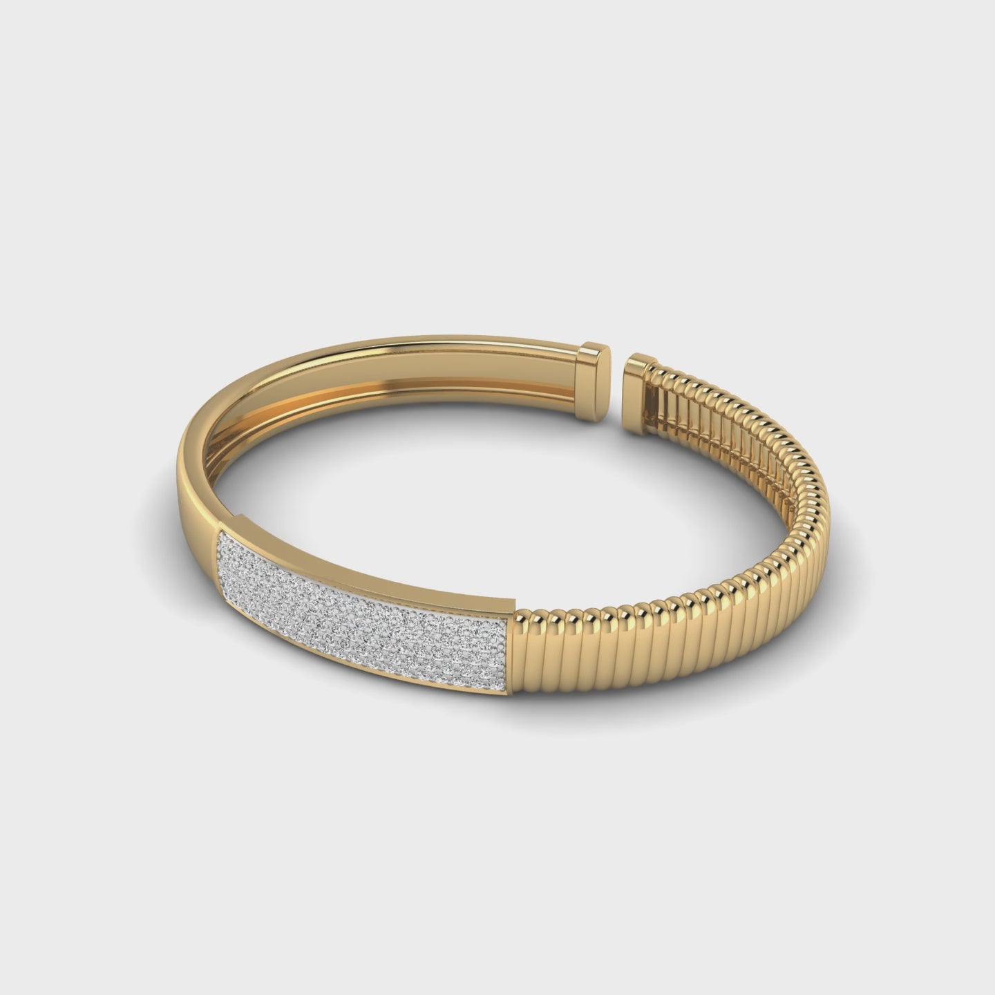 The Enigma Diamond Cuff