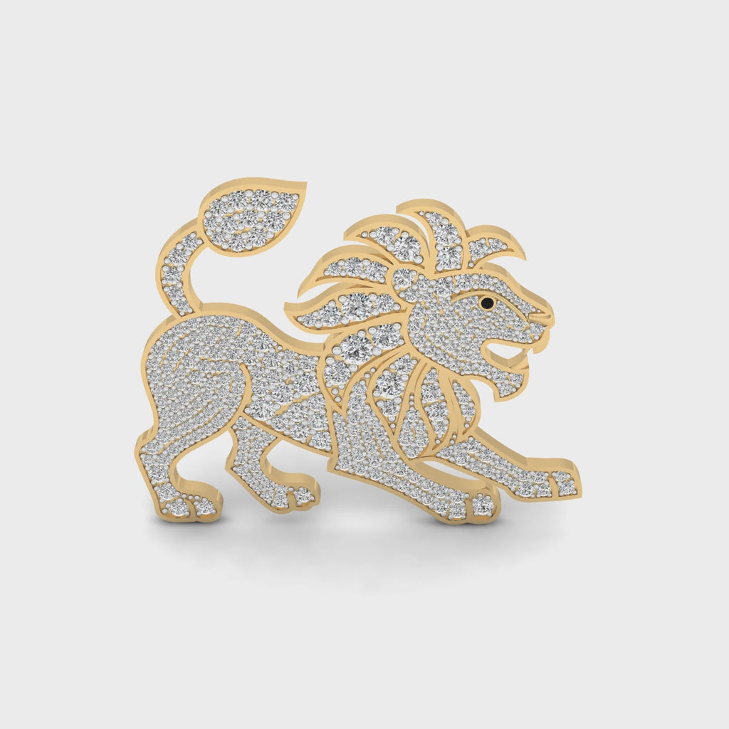 Imperion Lion Brooch