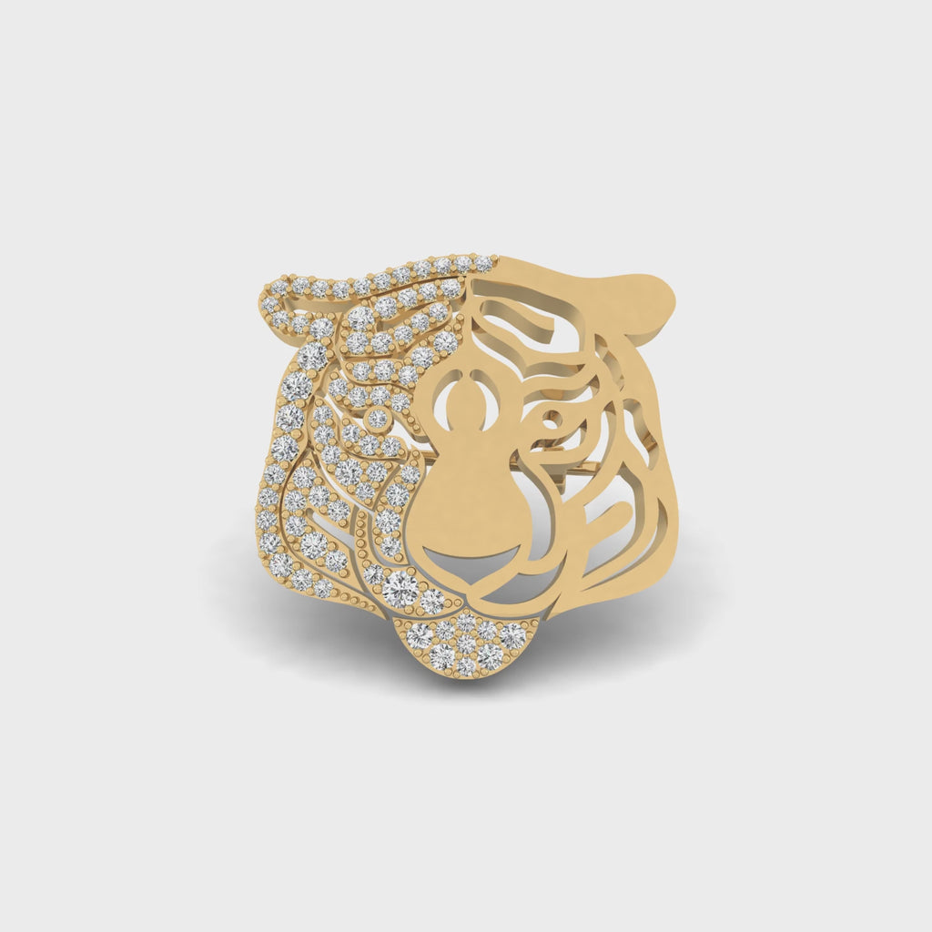 Regal Stride Brooch