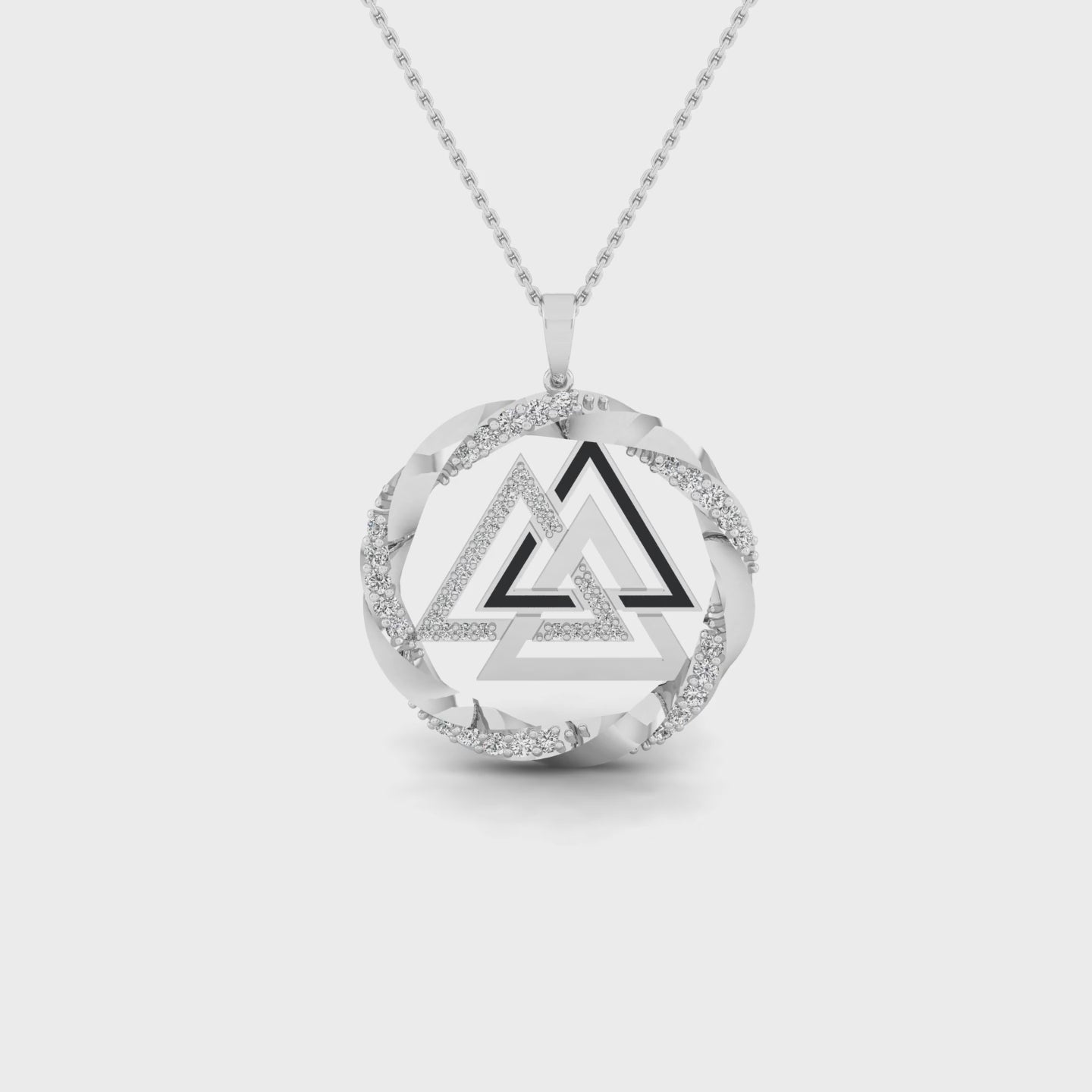 The Odin Valknut Pendant