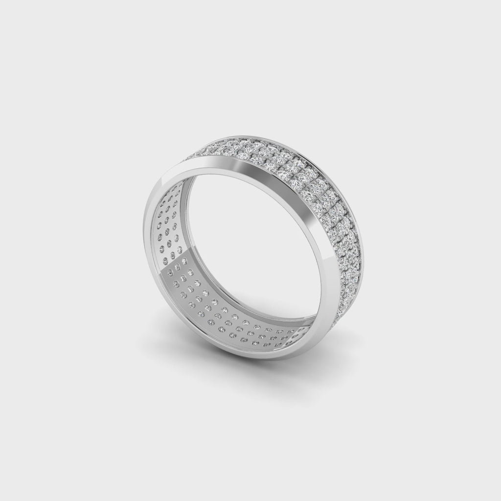 Twinkling Diamonds Band Ring