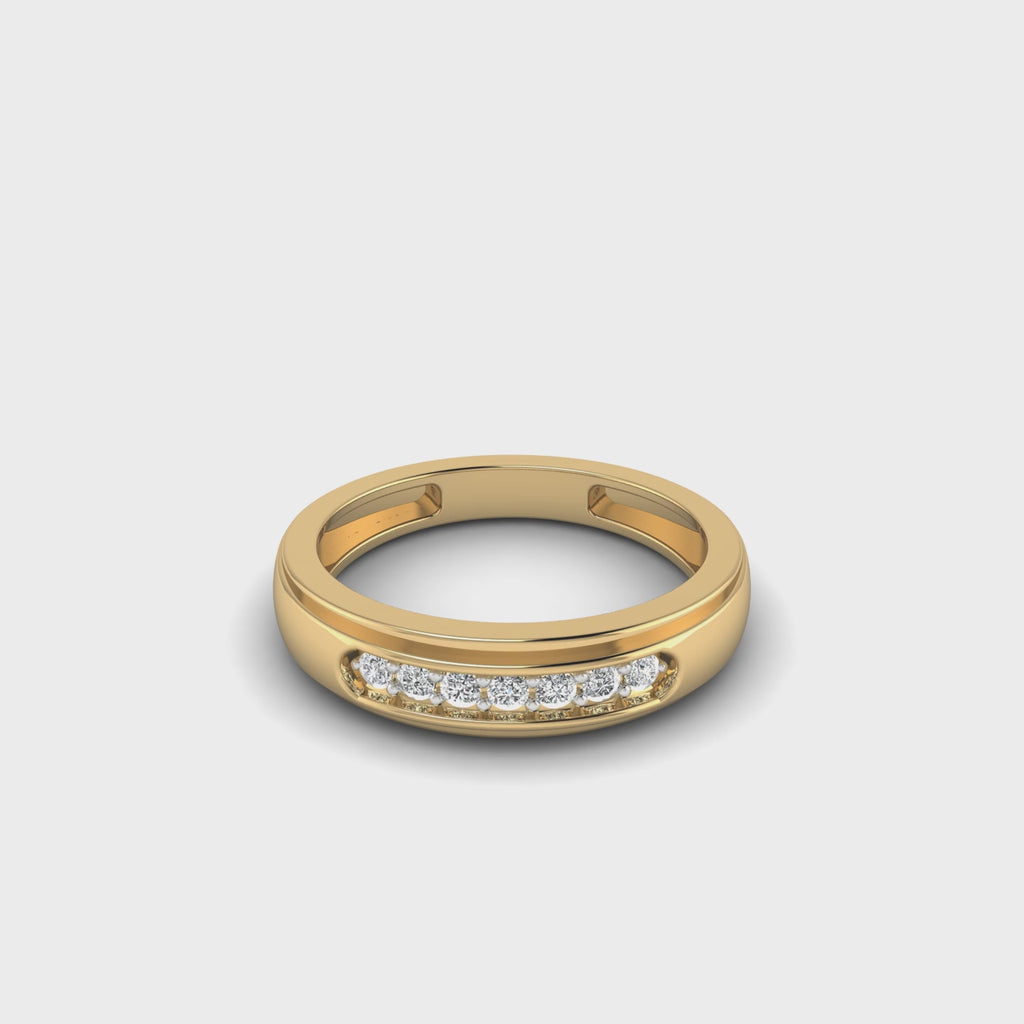 Diamond Embrace Band Ring