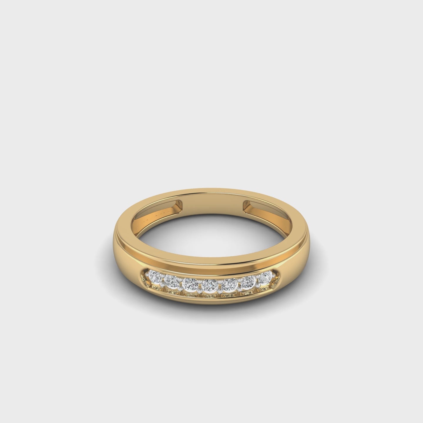 Diamond Embrace Band Ring