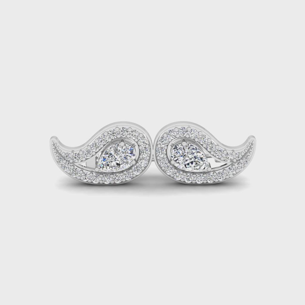 The Maverick Moustache Brooch