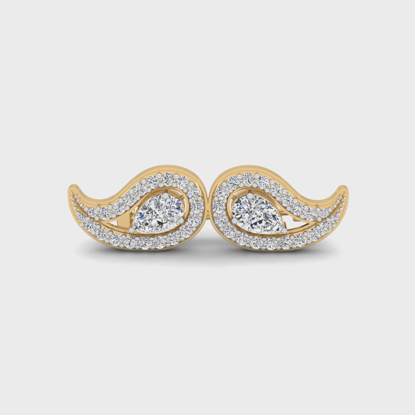 The Maverick Moustache Brooch