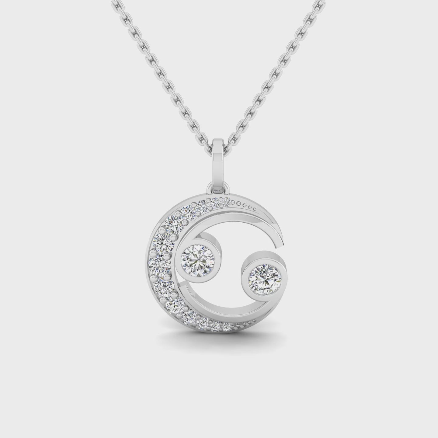 Cancer Moonlight Pendant