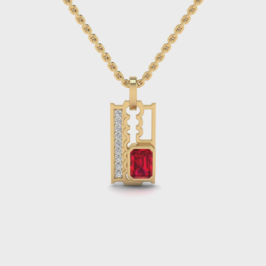 The Precision Blade pendant